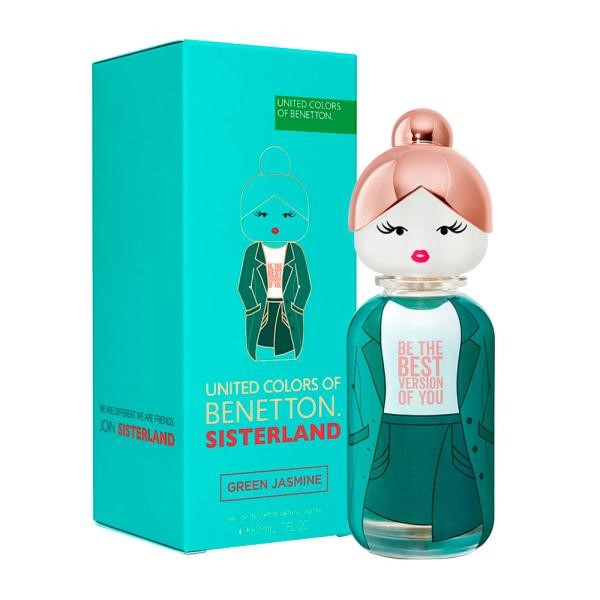 BENETTON SISTERLAND GREEN JASMINE 80ML EDT MUJER